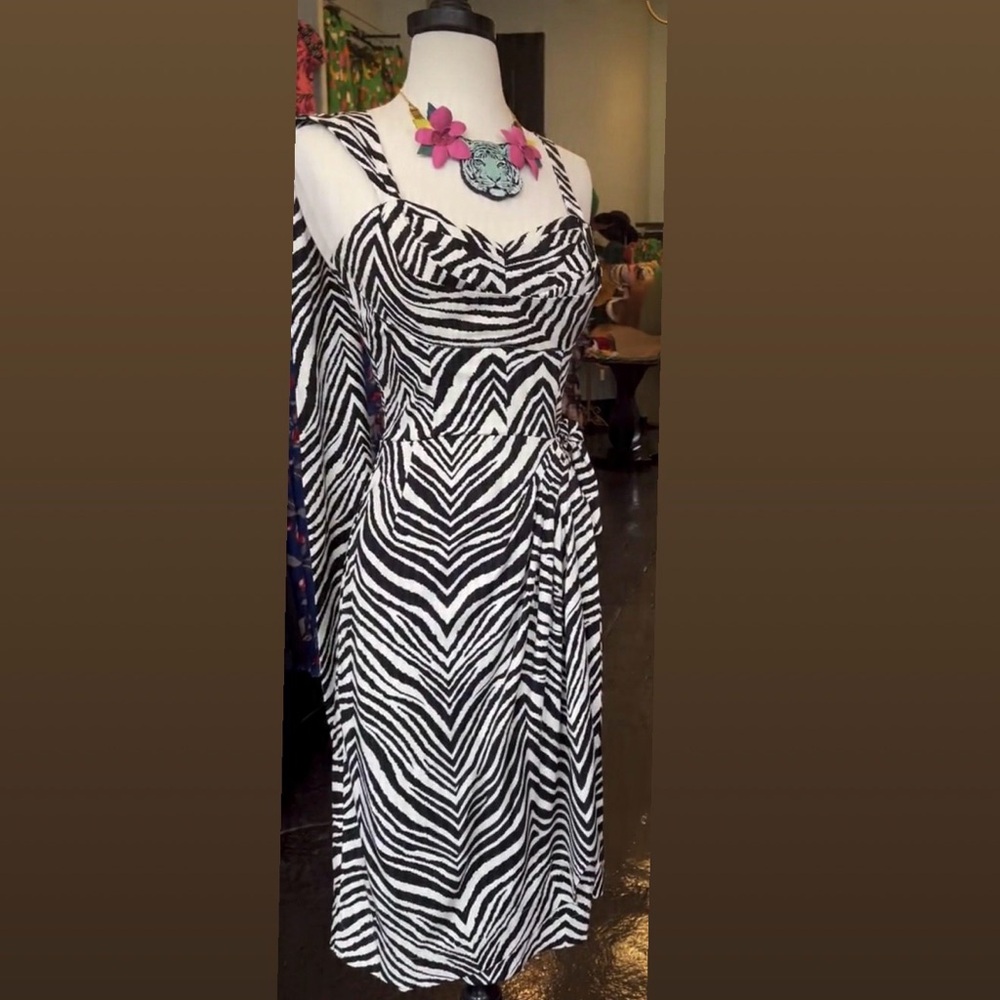 Trashy Diva Gigi’s Zebra Sarong Dress 18